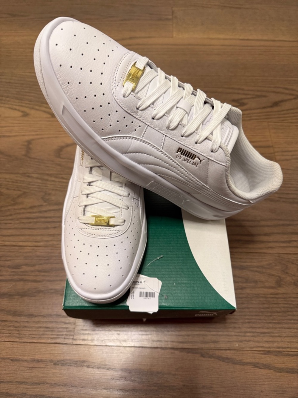 Puma GV Special white menโs size 10.5